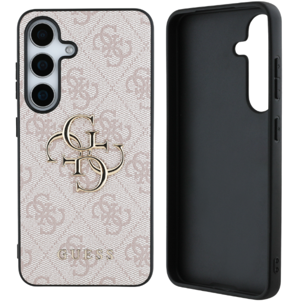 Guess Nagy 4G Logo Klasszikus Logo Samsung Galaxy S25 Plus rózsaszín tok - 11