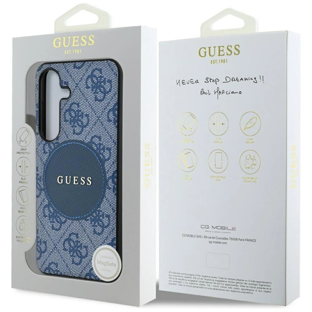 Guess 4G Round Patch Classic Logo MagSafe Samsung Galaxy S25 Plus tok - 8