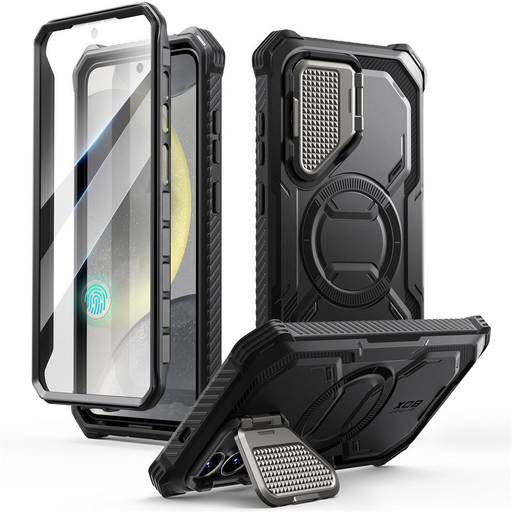 Supcase Iblsn Armorbox Mag Magsafe Galaxy S25 Fekete tok