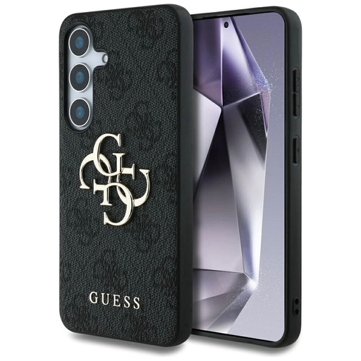 Guess Big 4G Logo Classic Logo tok Samsung Galaxy S25 Plus fekete