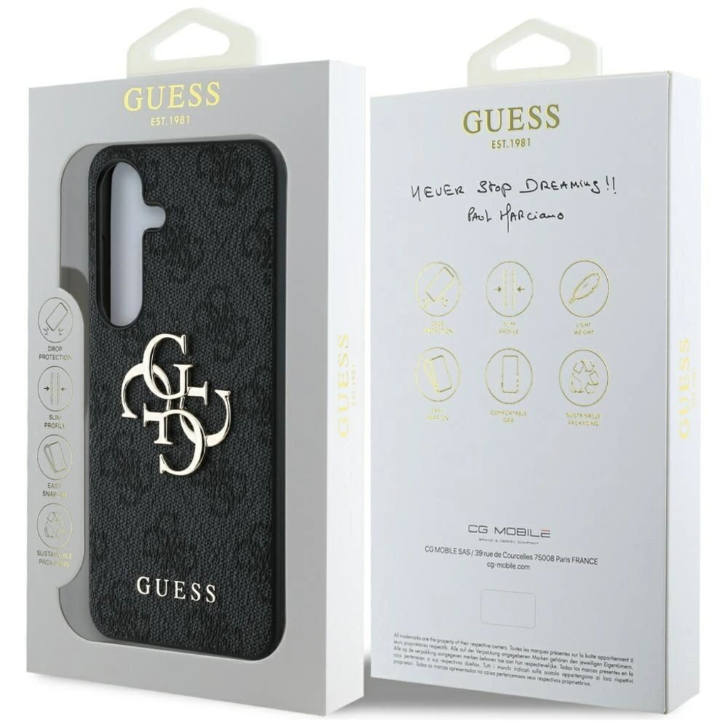 Guess Big 4G Logo Classic Logo tok Samsung Galaxy S25 Plus fekete - 8