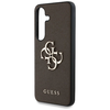 Guess Grained Big 4G Logo Small Classic Logo Samsung Galaxy S25 barna tok - 4. kép