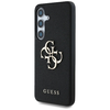 Guess Grained Big 4G Logo Small Classic Logo Samsung Galaxy S25 tok fekete - 0. kép