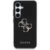 Guess Grained Big 4G Logo Small Classic Logo Samsung Galaxy S25 tok fekete - 1. kép