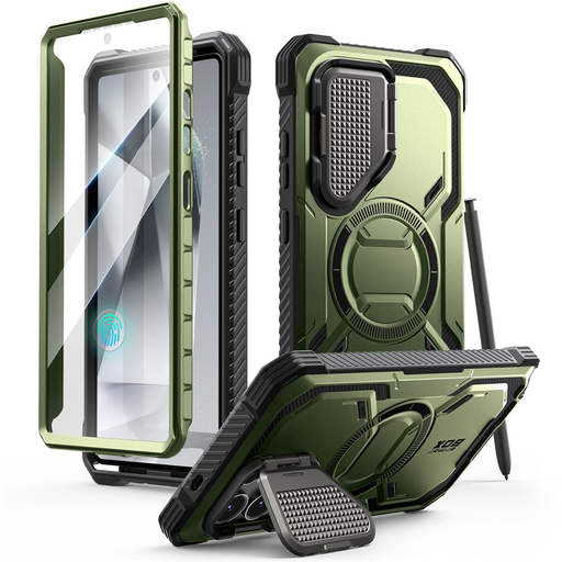 Supcase Iblsn Armorbox Mag Magsafe Galaxy S25 Ultra Guldan tok