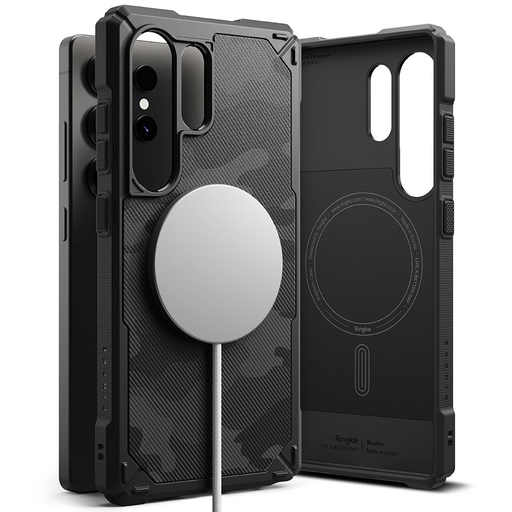 Ringke Rugged Gear Magnetic Magsafe Galaxy S25 Ultra Camo Black tok Ringke Rugged Gear Magnetic Magsafe Galaxy S25 Ultra Camo Black tok