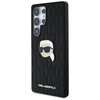 KARL LAGERFELD tok Samsung Galaxy S25 Ultra KLHCS25LPGKLKIPK (PU Monogram K. Head Pin) fekete tok - 0. kép