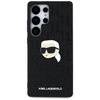 KARL LAGERFELD tok Samsung Galaxy S25 Ultra KLHCS25LPGKLKIPK (PU Monogram K. Head Pin) fekete tok - 2. kép