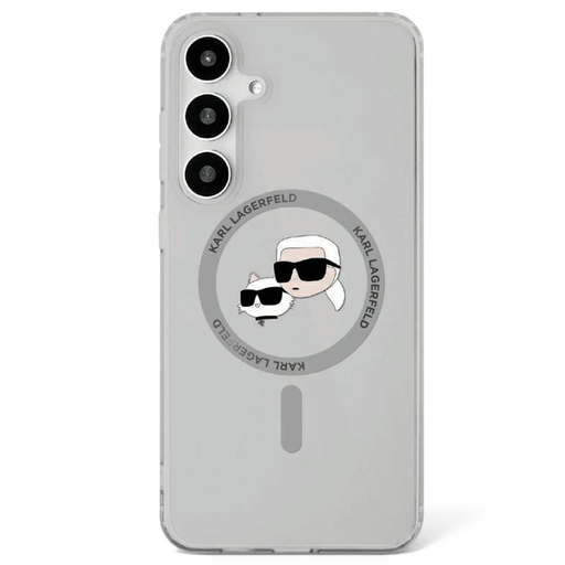 KARL LAGERFELD tok SAMSUNG Galaxy S25 KLHMS25SHLSKCK (Mágneses IML fém KC fejek) fekete tok KARL LAGERFELD tok SAMSUNG Galaxy S25 KLHMS25SHLSKCK (Mágneses IML fém KC fejek) fekete tok