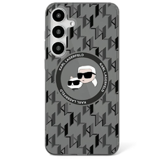 KARL LAGERFELD tok Samsung Galaxy S25 KLHMS25SHMCKMHK (Magnetic IML Metal Monogram KC Heads) fekete tok