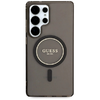 GUESS tok Samsung Galaxy S25 Ultra GUHMS25LHFGEREK (Mágneses IML csillogó kör) fekete tok - 4. kép