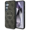 GUESS tok Samsung Galaxy S25 Plus készülékhez - GUHMS25MG4GFRW (Mágneses PU 4G Gyűrű Klasszikus Logóval) barna - 3. kép