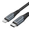 Vention GaN Töltő USB-C 20W +1m USB-C-L Kábel (Szürke) - 3. kép