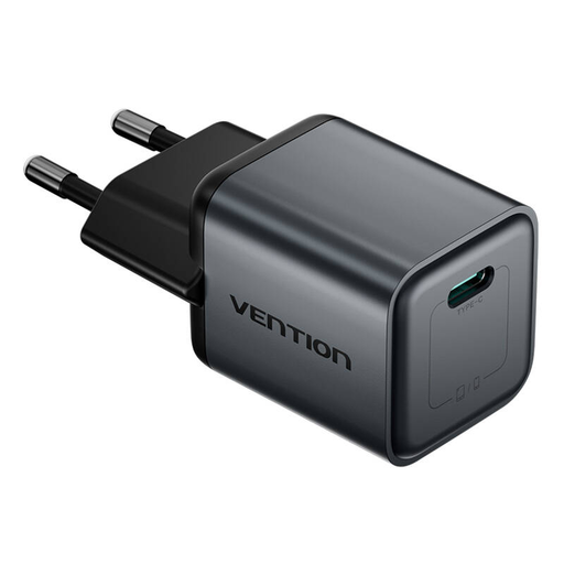 Vention GaN USB-C töltő 20W (Szürke)