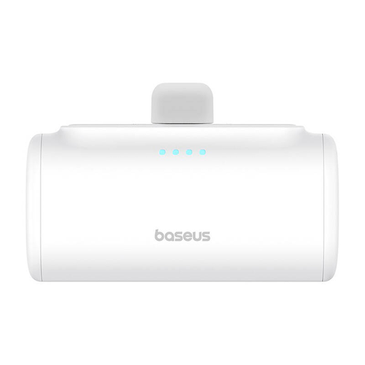 Baseus Compact Powerbank 5000mAh, 20W, USB-C (fehér)