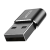 Yesido Adapter OTG GS09 - USB (férfi) - Type C (női) - fekete - 2. kép