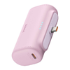 Baseus Kompakt USB-C 5000mAh, 20W teljesítményű Hordozható Akkumulátor (rózsaszín) - 0. kép