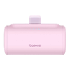 Baseus Kompakt USB-C 5000mAh, 20W teljesítményű Hordozható Akkumulátor (rózsaszín) - 2. kép