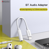 Yesido Adapter YAU31 Audio Bluetooth - Lightning - jack 3,5 mm - fehér - 3. kép