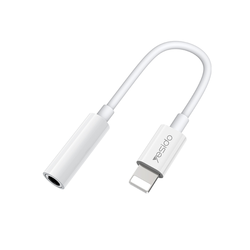 Yesido Adapter YAU31 Audio Bluetooth - Lightning - jack 3,5 mm - fehér