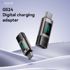 Yesido OTG Adapter GS24 - Type C (férfi) to Type C (női) - LCD kijelzővel fekete - 0. kép
