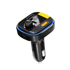 Yesido Transmitter FM Y45 MP3, Bluetooth - 2xUSB + Type C + microSD - QC 18W PD 20W fekete