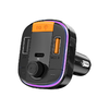 Yesido Transmitter FM Y45 MP3, Bluetooth - 2xUSB + Type C + microSD - QC 18W PD 20W fekete - 0. kép