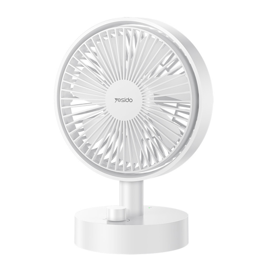 Yesido Fan YF12 Type C kábellel fehér
