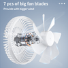 Yesido Fan YF12 Type C kábellel fehér - 2. kép