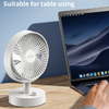 Yesido Fan YF12 Type C kábellel fehér - 3. kép