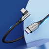USB 2.0 C M (Jobb Szög) - C 5A Vention Kábel (Szürke) - 0. kép