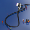USB 2.0 C M (Jobb Szög) - C 5A Vention Kábel (Szürke) - 2. kép