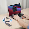USB-C to USB-C Cable 100W Vention TAHHD 5A 0.5m USB 3.1 Gen2 4K (gray) - 3. kép