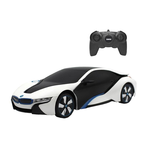 RASTAR R/C 1:24 méretarányú BMW i8-UV Érzékeny Kollekció fehér/sárga
