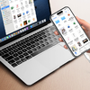 USB-C - Lightning kábel Aukey CB-SCL1, 27W, 1m (fehér) - 0. kép