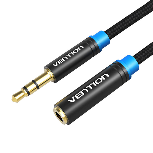 Vention VAB-B06-B300-M Audio hosszabbító kábel 3.5mm jack fekete