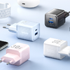 Fali töltő, Vention, FEQB0-EU, USB-C, USB-A, 30W/30W, GaN (fekete) - 3. kép