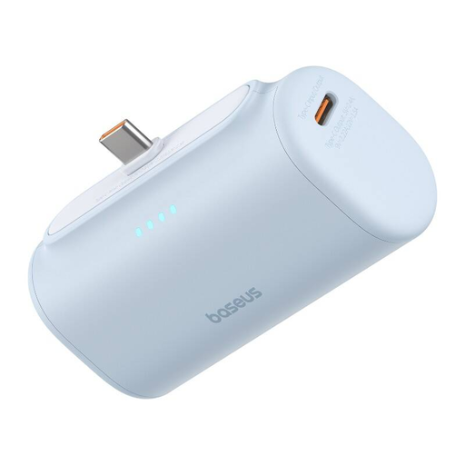 Baseus Compact USB-C Powerbank 5000mAh, 20W (kék)