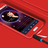 Audio kábel TRS 3,5 mm - 2x 6,35 mm Vention BACBJ 5m fekete - 2. kép