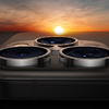 Torras Lensguard iPhone 16 Pro Max üvegfólia (Titánszürke) - 2. kép