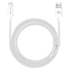 Blavec Cable Candy fonott - USB Lightning kábel - 2,4A 1 méter (CCA-UL24W10) fehér - 0. kép