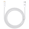 Blavec Candy fonott kábel - Type C Lightning - PD 20W 2,4A 1 méter (CCA-CL24W10) fehér - 0. kép
