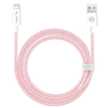 Blavec Cable Candy fonott - USB to Lightning - 2,4A 2 méter (CCA-UL24P20) rózsaszín, - 0. kép