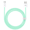  Blavec kábel cukorka fonott - USB C-típusú - PD 60W 3A 2 méter (CCA-UC3GN20) zöld - 0. kép