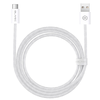 Blavec Cable Candy fonott - USB - Type C - PD 60W 3A 3 méter (CCA-UC3W30) fehér - 0. kép