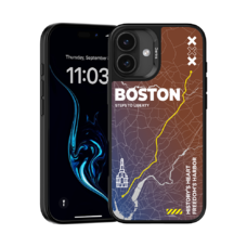 Benks Dinamikus Város Boston tok iPhone 16-hoz