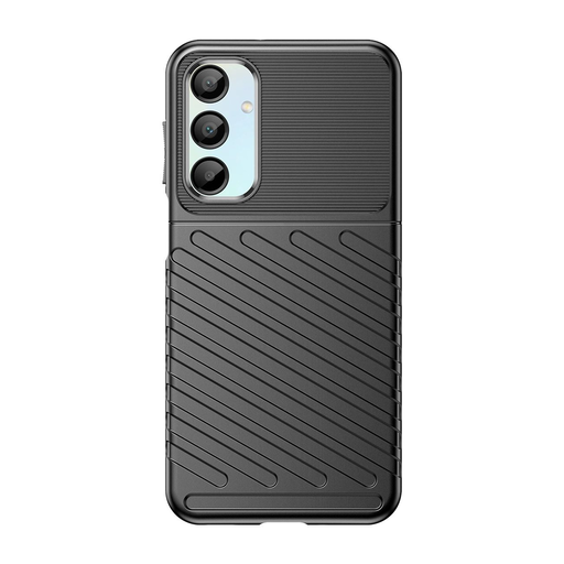 Thunder Case Samsung Galaxy A16 / A16 5G szilikon páncél tok - fekete