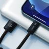 Blavec Kábel Cukor fonott - USB-ről Type C-re - PD 60W 3A 2 méter (CCA-UC3B20) fekete - 3. kép