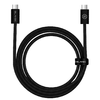Blavec Kábel Cukorka fonott - Típus C - Típus C - PD 60W 3A 3 méter (CCA-CC3B30) fekete tok - 0. kép