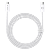 Blavec Kábel Édesség fonott – Type C - Type C – PD 60W 3A 3 méter (CCA-CC3W30) fehér - 0. kép